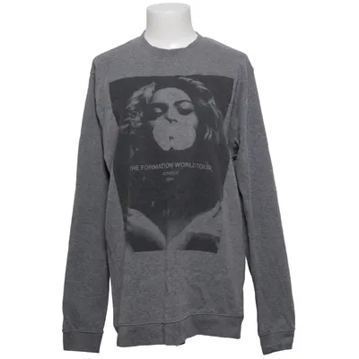 Sweatshirt (Gray) from Beyonce Cotton, Polyester