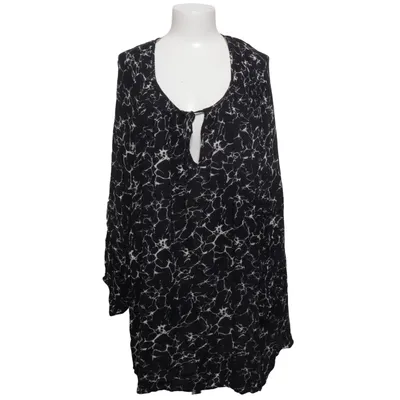 Blouse (Black, White) from Plus Viscose