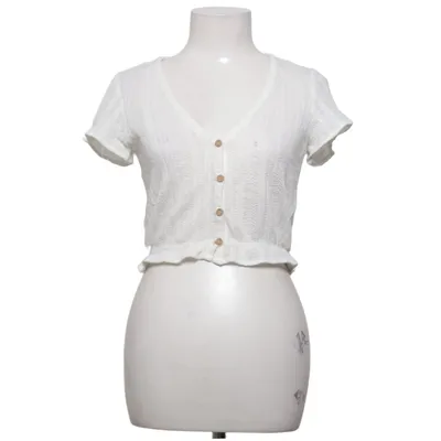 Cardigan (White) from Bershka