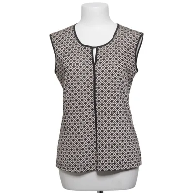 Haut (Marron, Blanc) de Sommermann Élasthane, Polyester