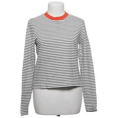T-shirt à manches longues (Blanc, Noir, Orange) de COS Coton