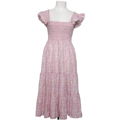 Maxi jurk (Roze, Geel, Wit) van Rixo