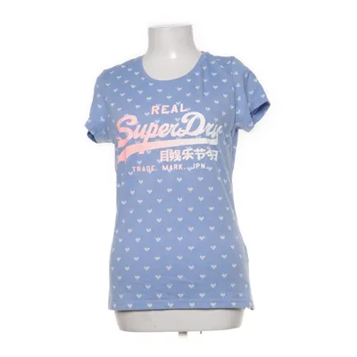 T-shirt (Blå, Flerfärgad) från Superdry Vintage Bomull, Polyester