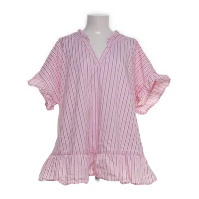 Top (Roze, Meerkleurig) van Zizzi Katoen, Polyamide, Elastaan