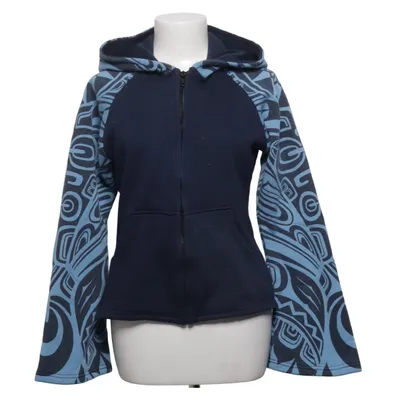 Sweat à capuche (Bleu) de Gado Gado Coton