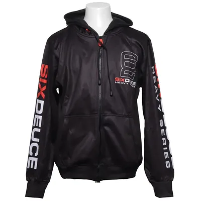 Huvtröja (Svart) från Six Deuce Bomull, Polyester