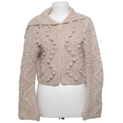 Cardigan (Beige, Rose) de Promod Acrylique, Mohair, Laine