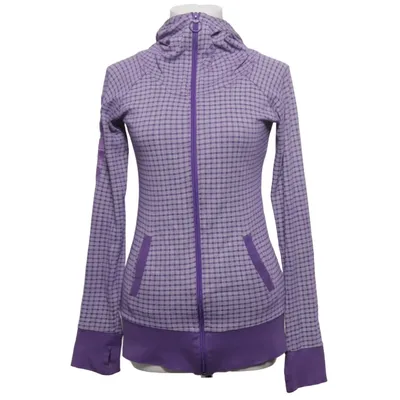 Kapuzenpullover (Lila) von Blind Date Casual Baumwolle