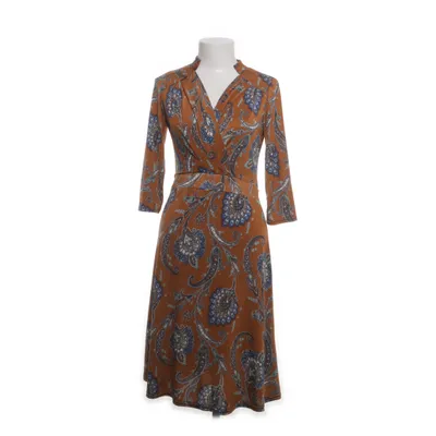 Robe (Marron, Multicolore) de Stockholms Klänningsfabrik Élasthane, Polyester