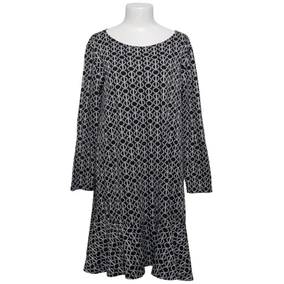 Dress (Black, White) from Grey Wolf Polyester, Viscose