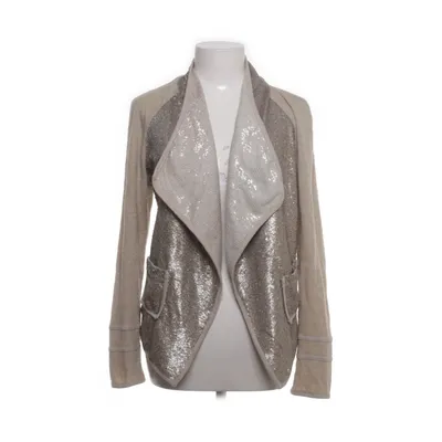 Kofta (Beige, Guldfärgad) från Mihos Akryl, Angora, Polyester
