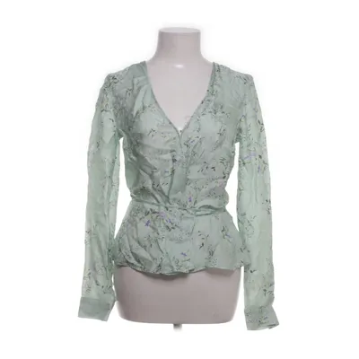 Wrap blouse (Green) from H&M Trend Viscose