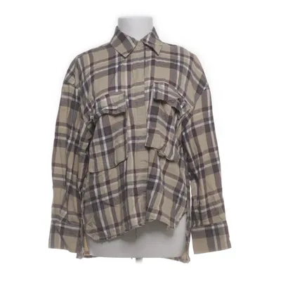 Chemise en flanelle (Beige, Multicolore) de Zara Coton