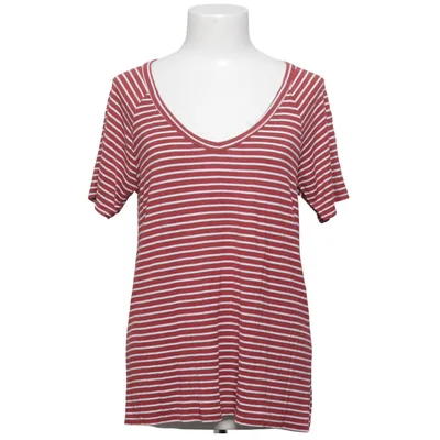 T-shirt (Rouge, Blanc) de Soft & Sexy American Eagle Élasthane, Viscose