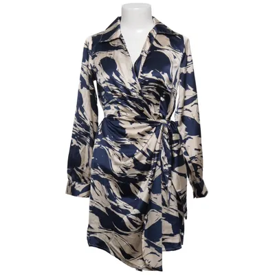 Robe portefeuille (Beige, Bleu) de Sincerely, Jules Polyester