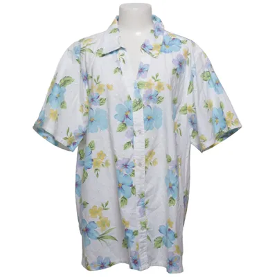 Short sleeve shirt (White, Blue, Yellow) from White Stag Cotton