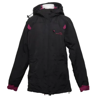 Allwetterjacke (Schwarz, Pink) von North Field