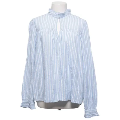 Blouse (Blauw, Meerkleurig) van H&M Katoen, Viscose