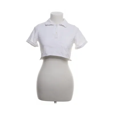 Crop top (White) from The Kript Elastane, Polyester