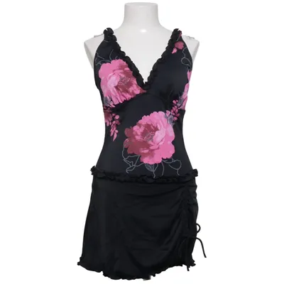 Robe de natation (Noir, Rose) de Bodyflirt Élasthane, Polyamide
