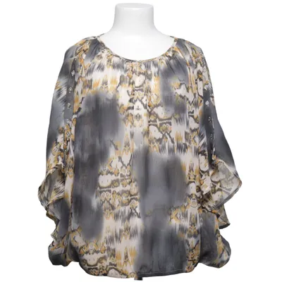Blouse (Gris, Jaune, Blanc) de Remind Items Polyester