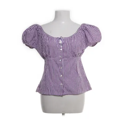 Top (Purple, White) from Hammerschmid Cotton