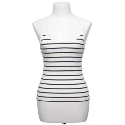 Tank Top (White, Black) from Arket Cotton, Elastane