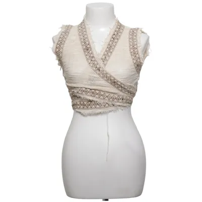 Crop top (Beige, Marron) de Namaste Coton