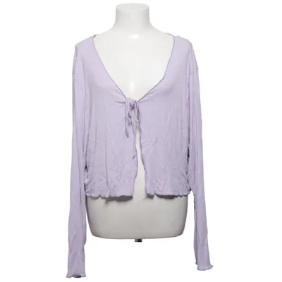 Slå om-cardigan (Lilla) fra Shein Curve Elastan, Polyester