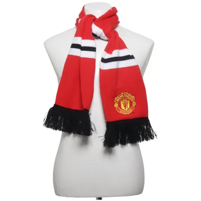 Halstørklæde (Rød, Hvid, Sort) fra Manchester United