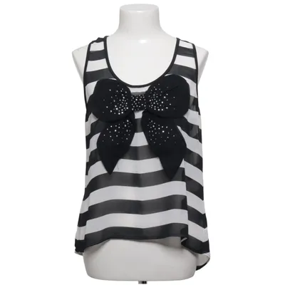 Top (Zwart, Wit) van Jane Norman Polyester
