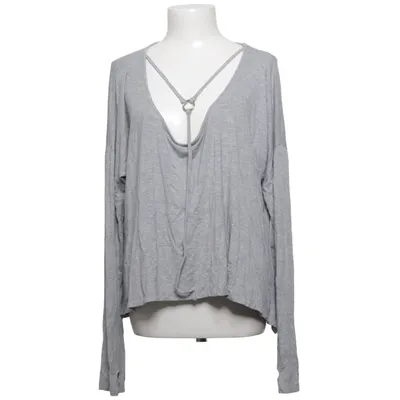 Long sleeve T-shirt (Gray) from One Teaspoon Elastane, Viscose