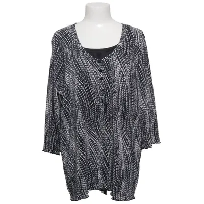 Blouse (Black, White) from Canda C&A Polyester