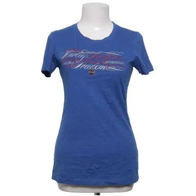 T-shirt (Blå) fra Harley Davidson Bomuld, Polyester