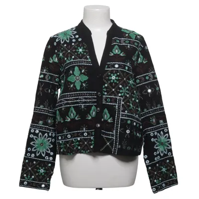 Cardigan (Black, Multicolored) from Zara
