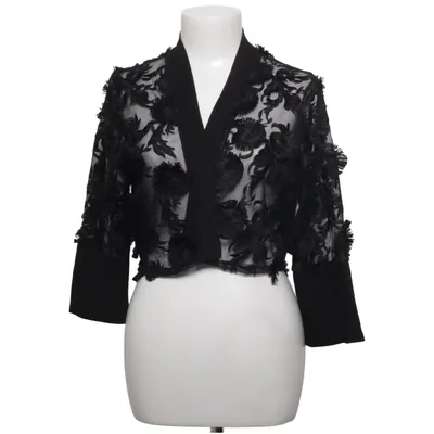 Bolero (Black) from Cream Cotton, Elastane, Nylon, Polyester