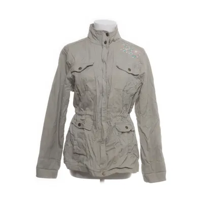 Safari jacket (Gray) from Atlas for Women Cotton, Polyester