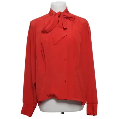 Blouse lavallière (Rouge) de Tru Blouse Polyester