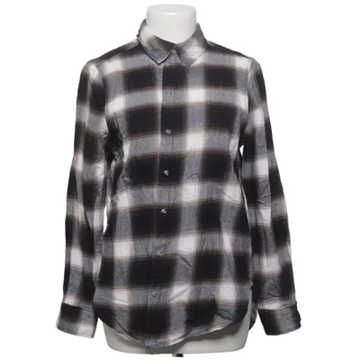 Flannel shirt (Black, Multicolored) from H&M Cotton