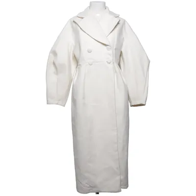 Coat (White) from Stylewe