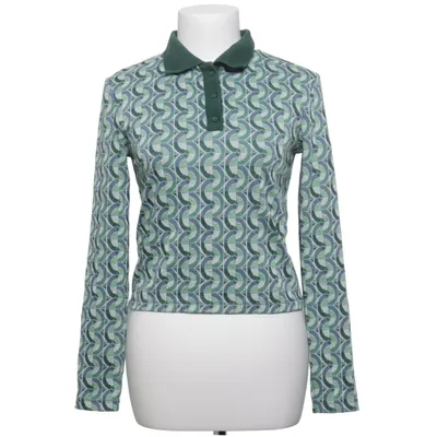 Rugbytrøje (Grøn, Blå, Flerfarvet) fra Zara Elastan, Polyester, Viscose