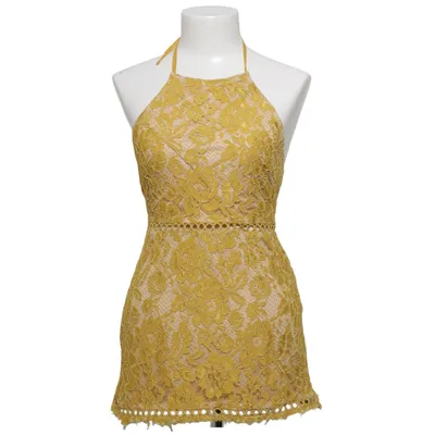 Dress (Yellow) from Fashion Union Polyester