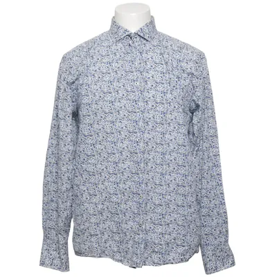 Shirt (Blauw, Wit) van Bruun & Stengade Katoen