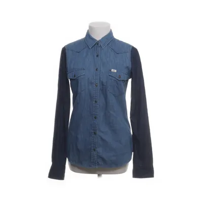 Denim blouse (Blauw) van Lee Katoen