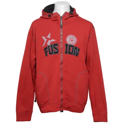 Huvtröja (Röd) från Texstar Bomull, Polyester