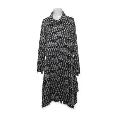 Skjortklänning (Grå, Vit, Svart) från Akho Polyester, Viskos