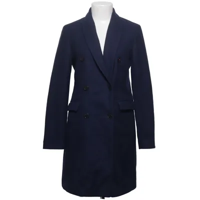 Manteau (Bleu) de Tommy Hilfiger Denim Cachemire, Polyamide, Polyester, Laine