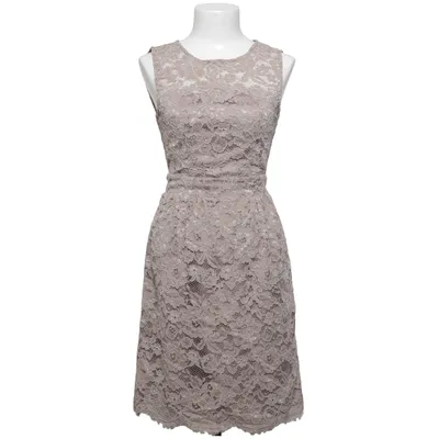 Jurk (Beige) van Apart Glamour Katoen, Elastaan, Polyamide, Polyester
