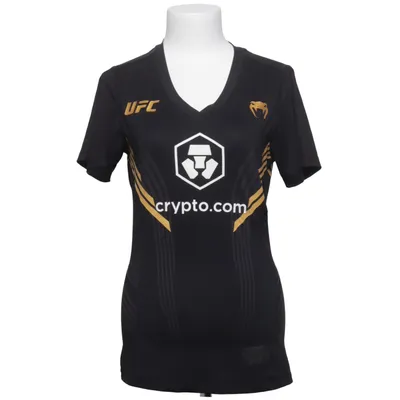T-shirt (Noir, Or) de Venum Élasthane, Polyester