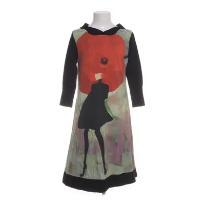 Klänning (Svart, Flerfärgad) från Margot Bomull, Elastan